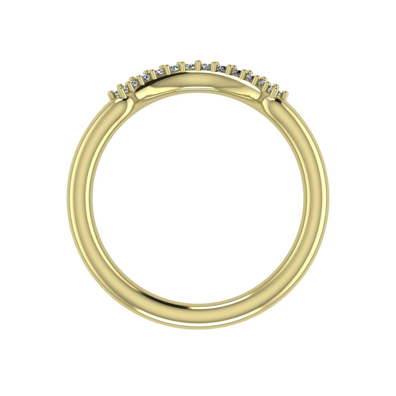 DIAMOND BANDS & STACKABLES CONTOUR  RINGS & BANDS